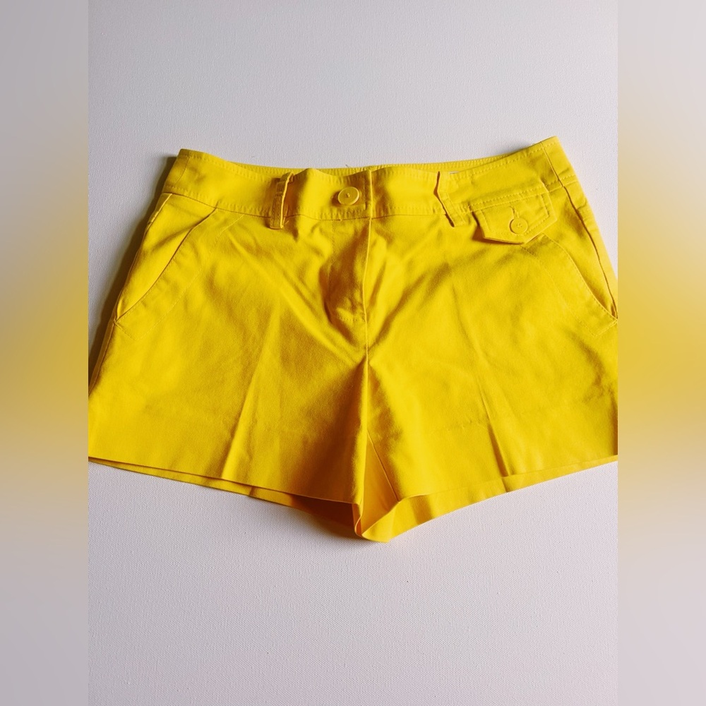Trina Turk Yellow Shorts